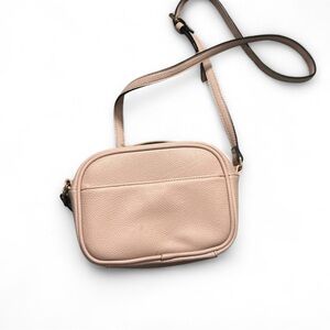 Elegant Light Pink Crossbody Bag